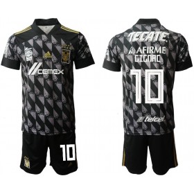 Camisolas de Futebol Tigres UANL Andre-Pierre Gignac 10 Criança Equipamento 3ª 2020/21 Manga Curta
